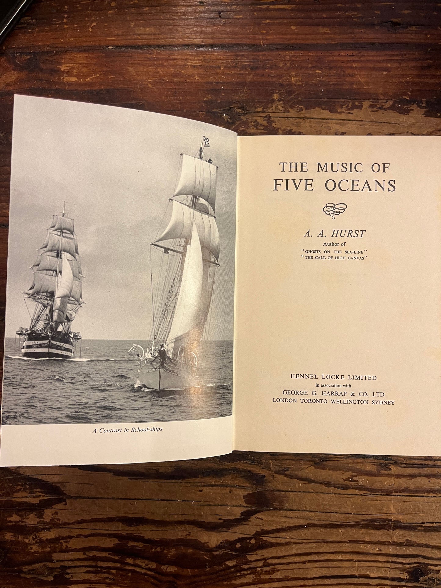 The Music of Five Oceans, A.A. Hurst