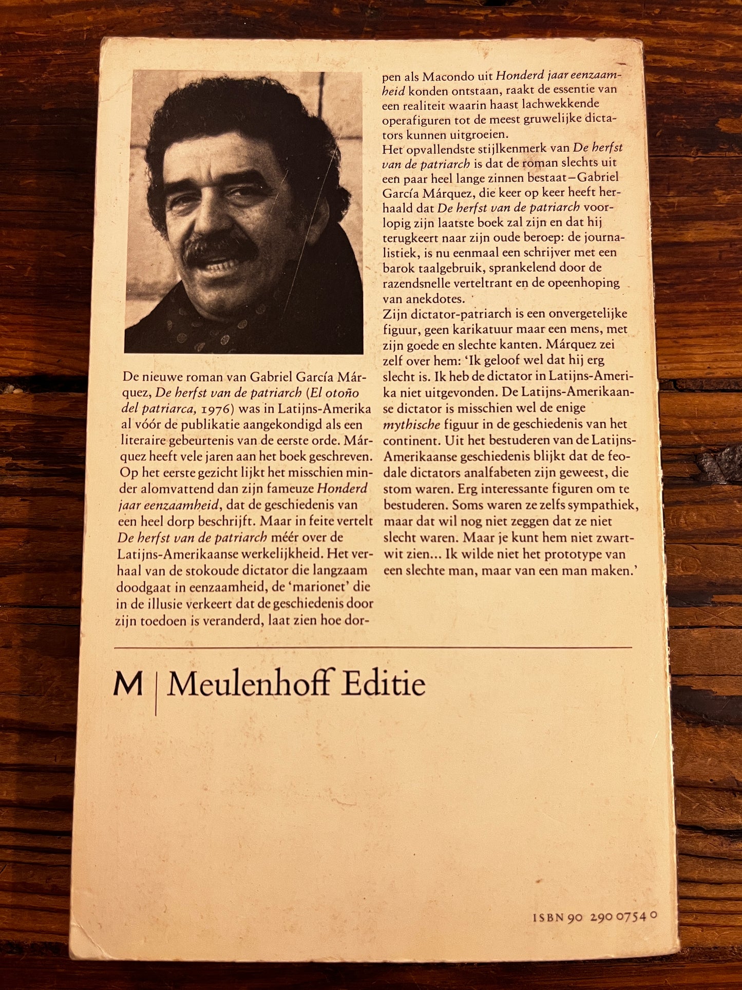 De herfst van de patriarch, Gabriel García Márquez