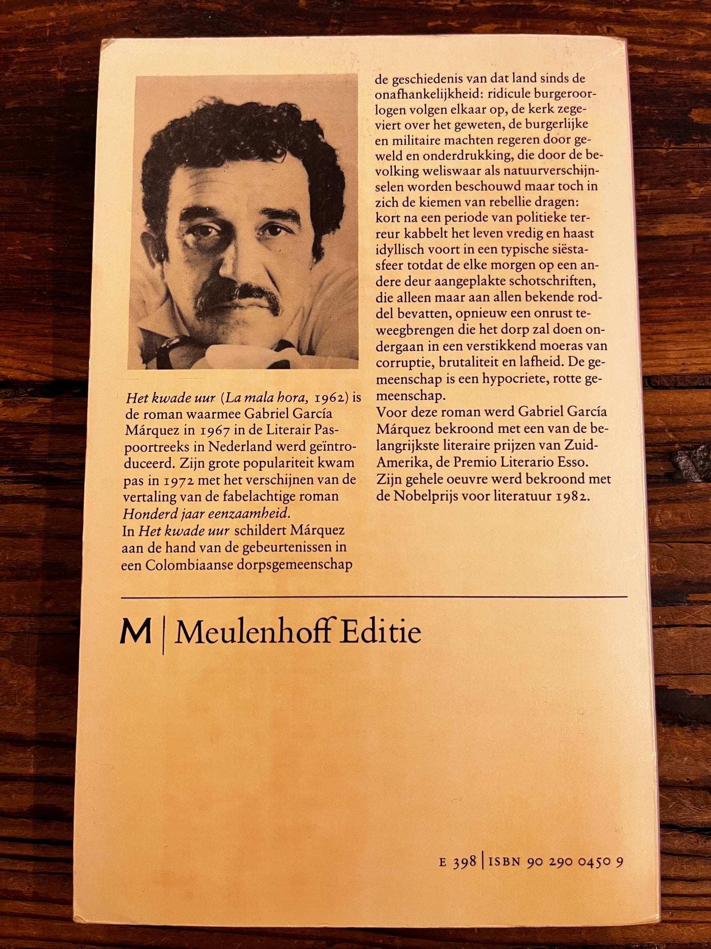 Het kwade uur, Gabriel García Márquez