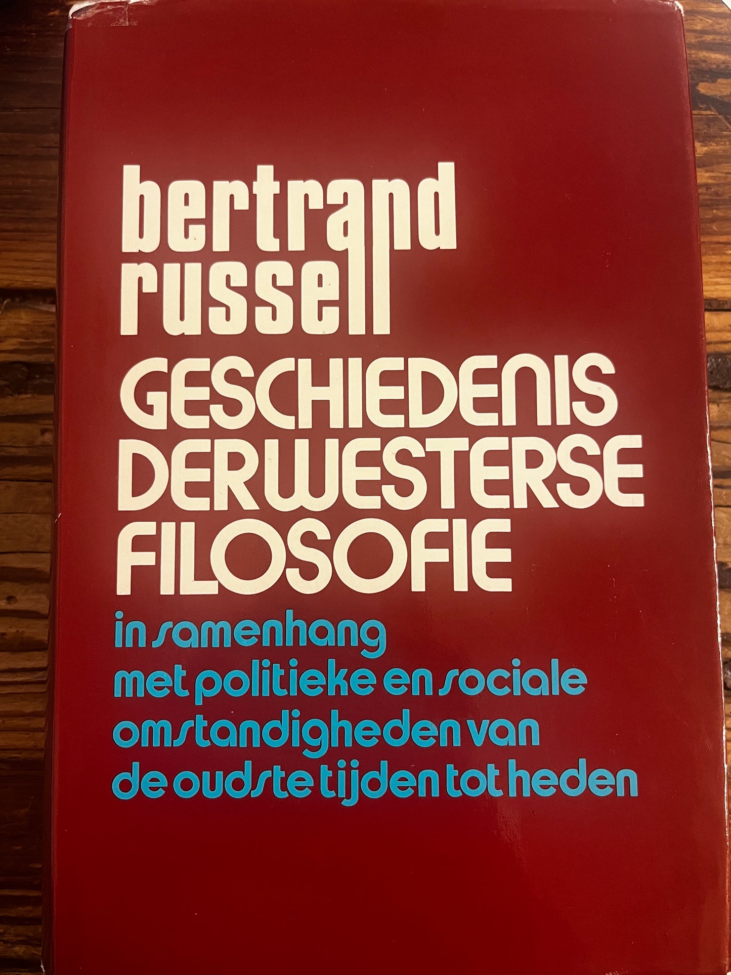 Geschiedenis der westerse filosofie, Bertrand Russel