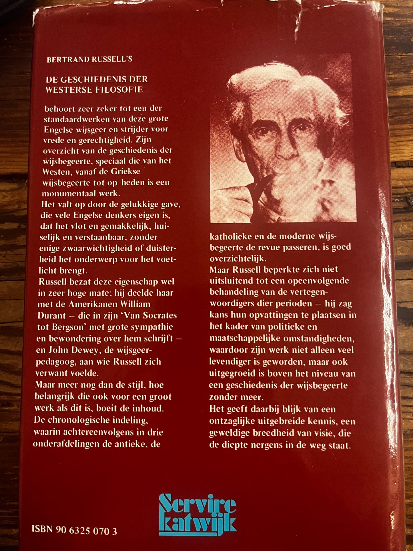 Geschiedenis der westerse filosofie, Bertrand Russel